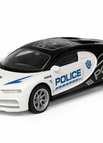 Polizei Sportwagen schwarz