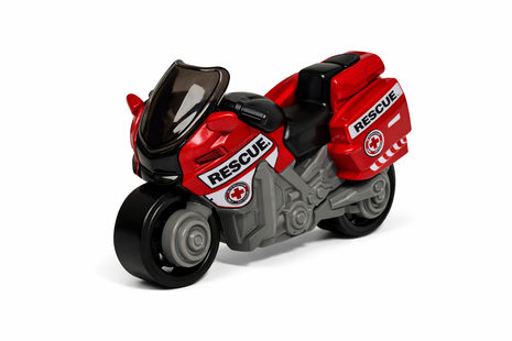 Bunte Metall-Motorräder im 1:64 Maßstab