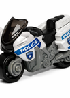Weißes Rennmotorrad