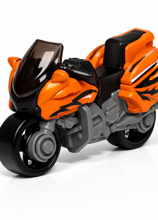 Bunte Metall-Motorräder im 1:64 Maßstab