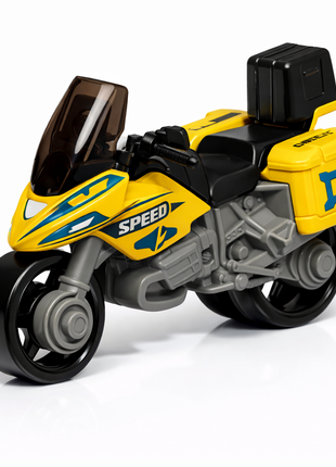 Bunte Metall-Motorräder im 1:64 Maßstab