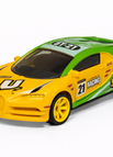 Gelb-grünes Racing-Auto