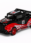 Schwarz-roter Racing Truck