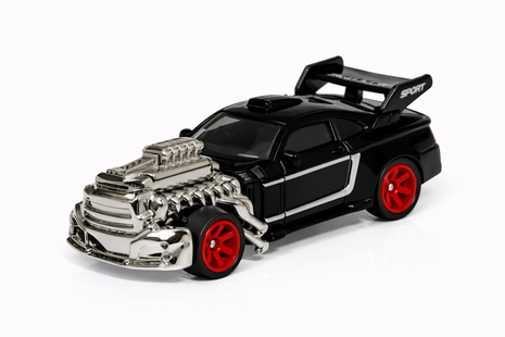 Metall-Rennwagen im Miniaturformat 1:64