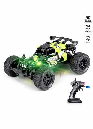 Rasantes Off-Road RC Auto mit LED-Beleuchtung