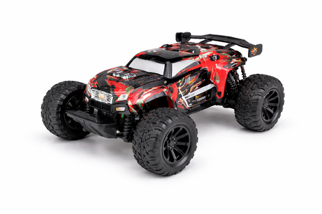 Schnelles Offroad-Fernsteuerauto mit LED-Lichtern
