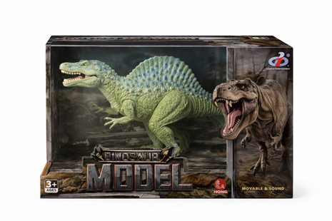 Dinosaurier Modell-Set mit beweglichen Kiefern & Flügeln (4 Modelle)