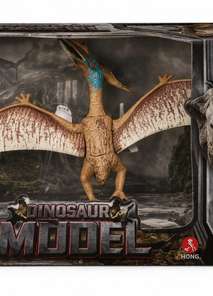 Dinosaurier Modell-Set mit beweglichen Kiefern & Flügeln (4 Modelle)
