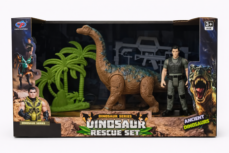 Dinosaurier Rescue Set – Figuren & Zubehör (3+)