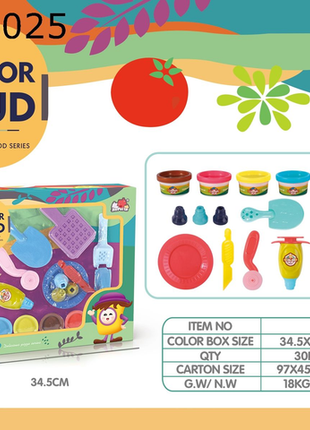 Bunte Knetset-Küche für Kreative Kinder