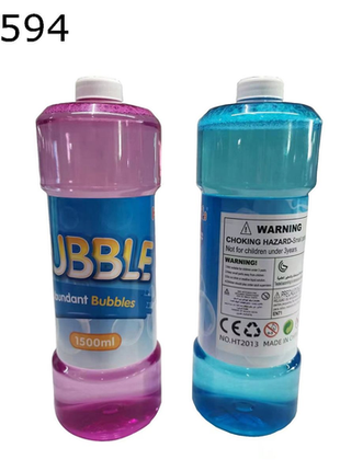 Farbenfrohes 1500ml Seifenblasen-Wasser