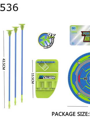 Leuchtendes Bogen- und Pfeilset mit Zielscheibe