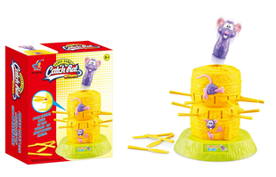 Interaktives Geschicklichkeitsspiel Catch Rat