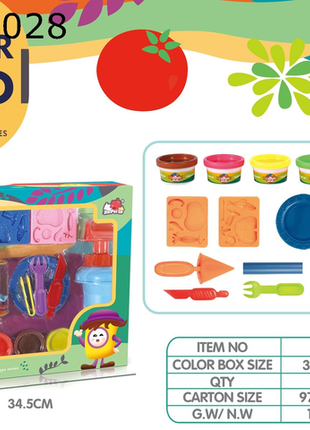 Bunter Knetspaß-Set für Kreative Kinder