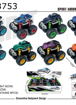 Robustes Offroad-Spielzeugauto mit Dual-Inertia-Technik