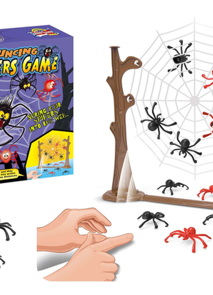 Springende Spinnen Spiel – Interaktiver Wurfspaß
