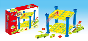 Buntes Geschicklichkeitsspiel mit Katapult-Action