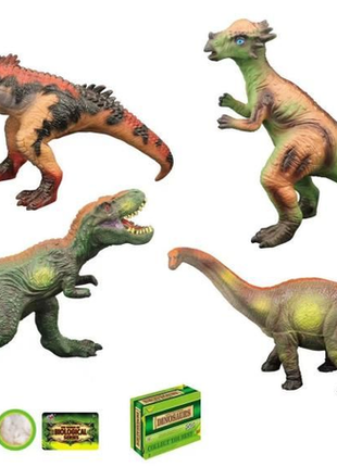 Lebensechte Vinyl Dinosaurier Spielzeugfiguren Set