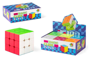 Bunter Zauberwürfel 3x3x3 für schnelles Lösen