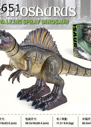 Interaktiver Spray-Dinosaurier mit Fernbedienung